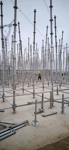 濟南盤扣腳手架噸租 規格齊全，高效安全的建筑支撐解決方案